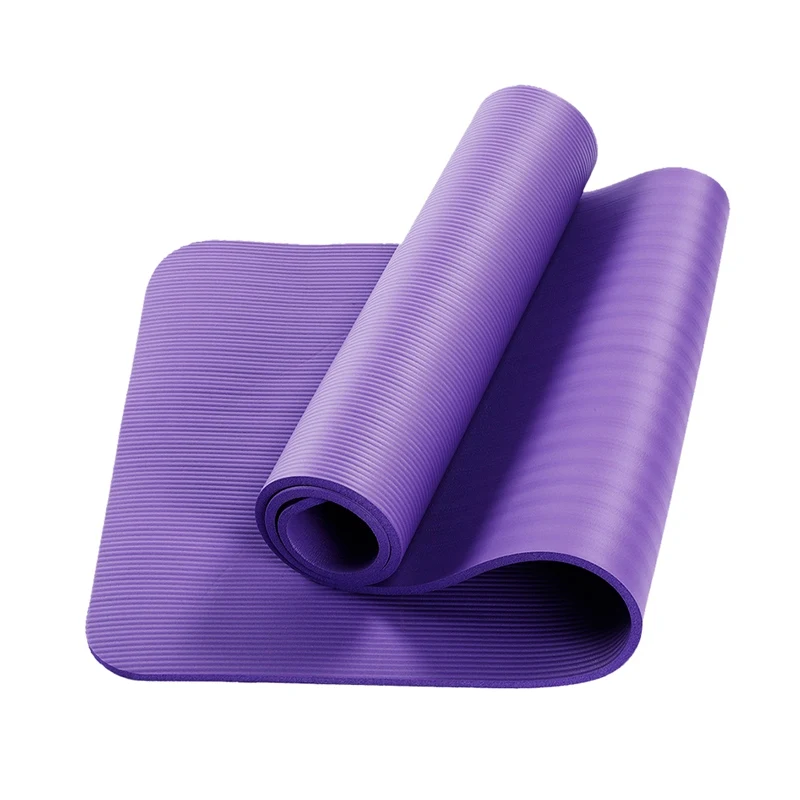 

NBR Yoga Mat Anti-slip Blanket PVC Gymnastic Sport Health Lose Weight Fitness Exercise Pad Women Sport Yoga Mat Indoor Workout