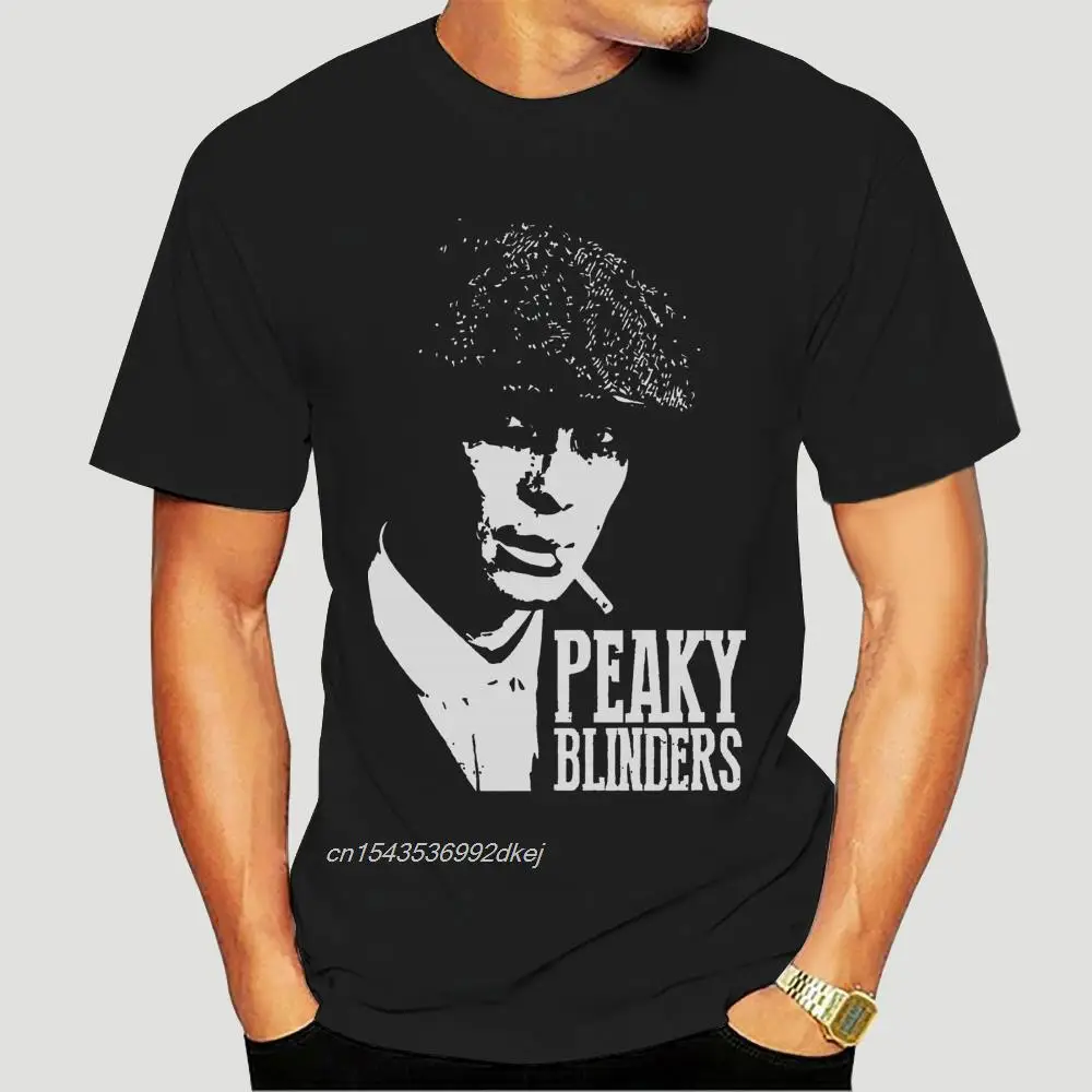 

Men T Shirt Tee Shirt Peaky Blinders Shelby Portrait Poster Tshirts Women T-Shirt 1674D