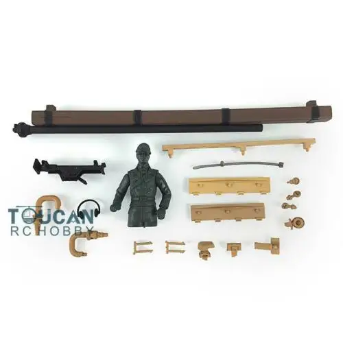 HENG LONG 1/16 Scale German Panzer III H RC Tank 3849 Decoration Parts Bag TH00268-SMT4 enlarge