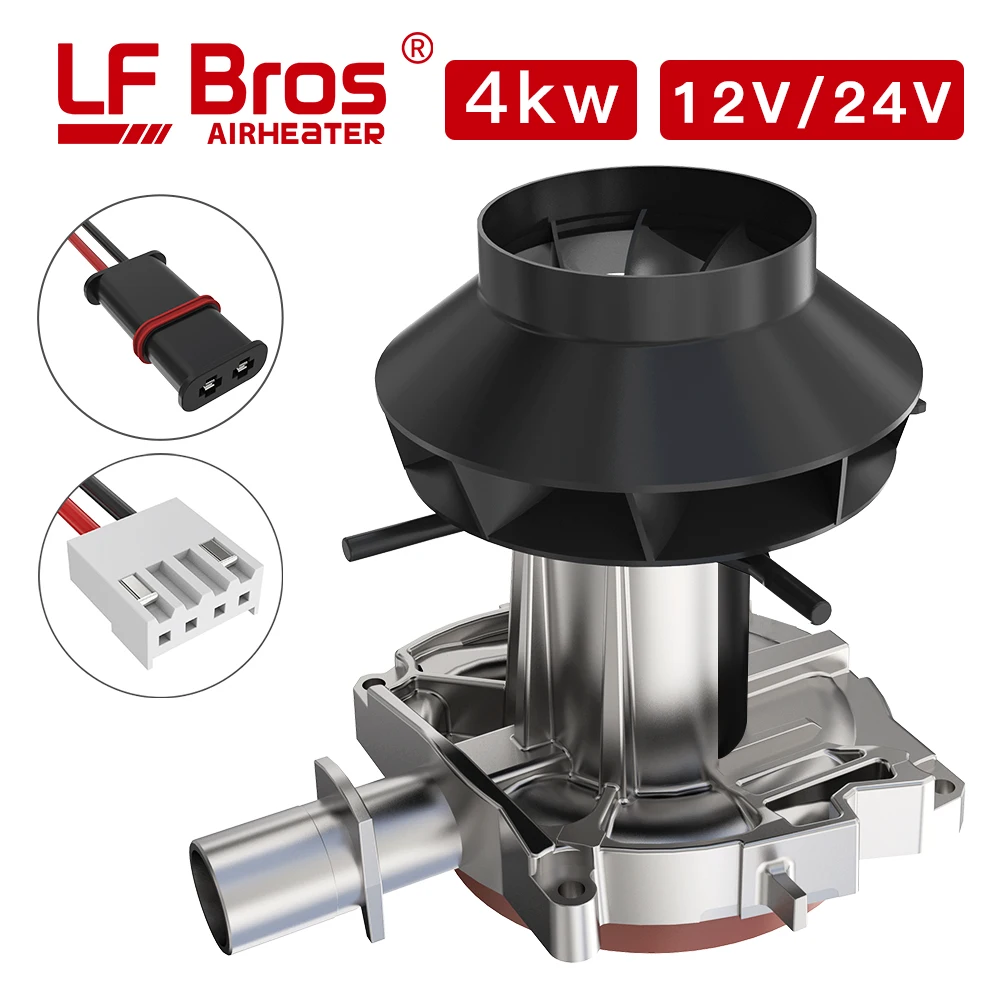 

LF Bros Blower Motor Assembly fit Eberspacher Airtronic D4 12V 24V Car Air Diesel Parking Heater 4KW Combustion Air Fan