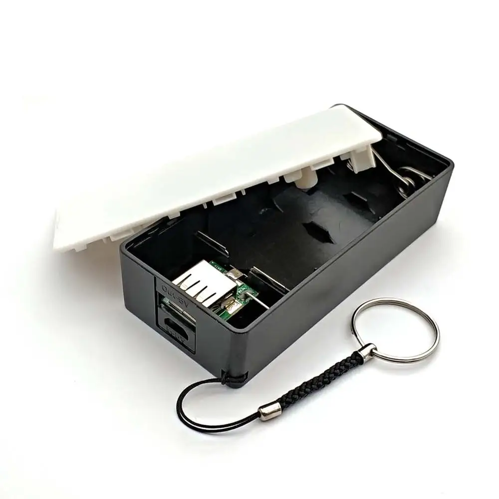 5600 мАч 2X 18650 USB чехол для портативного зарядного устройства самодельный бокс