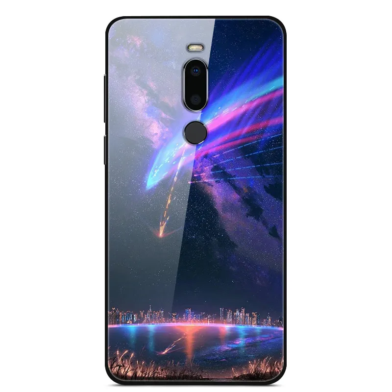 37 Чехол для Meizu M8, чехол из закаленного стекла «Планета космос», чехол из стекла для Meizu M8 M813H, чехол-бампер из ТПУ для Meizu M 8 M8 Shell - Цвет: 37