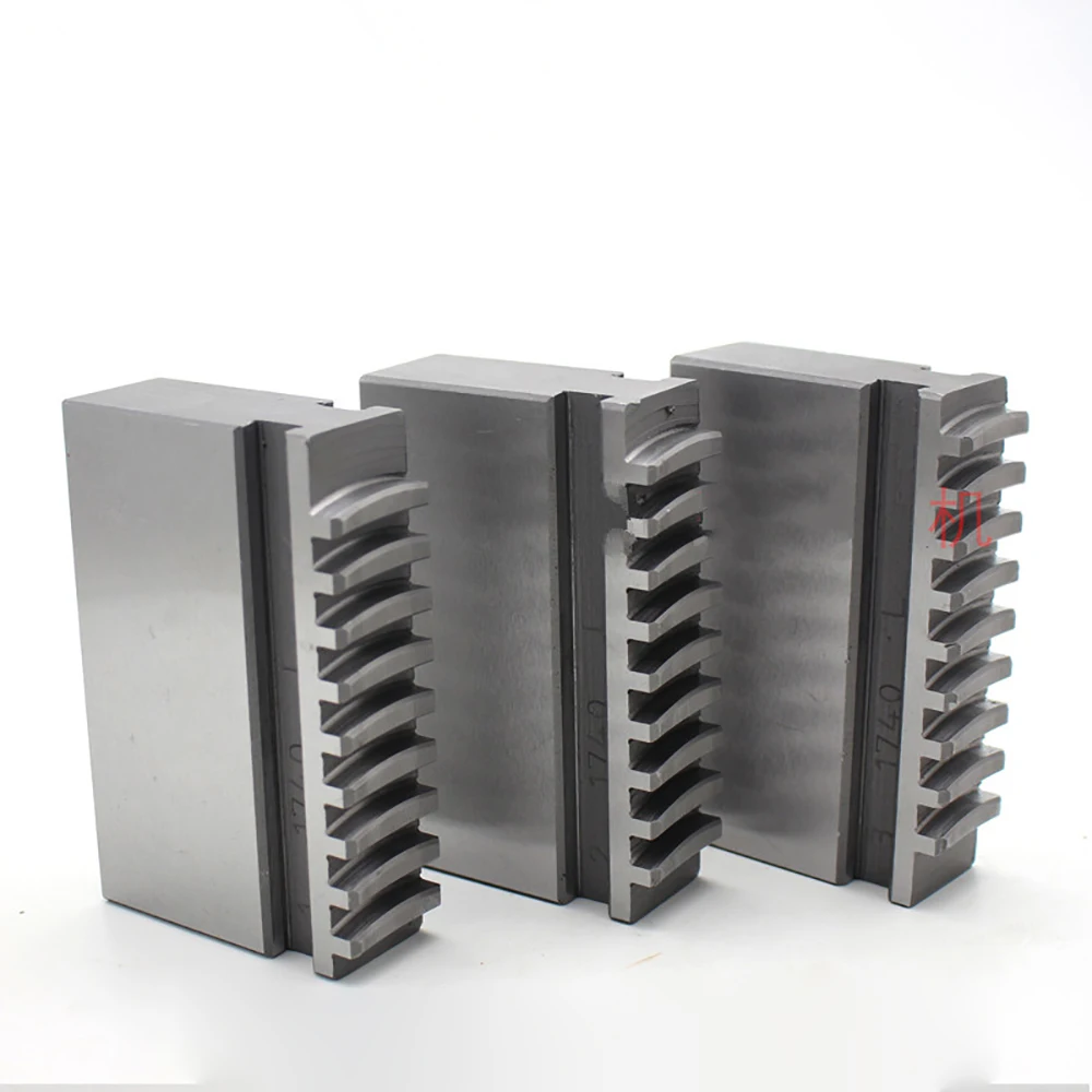 Chuck assistants claws machine tools K11-100 soft jaws one set | Инструменты