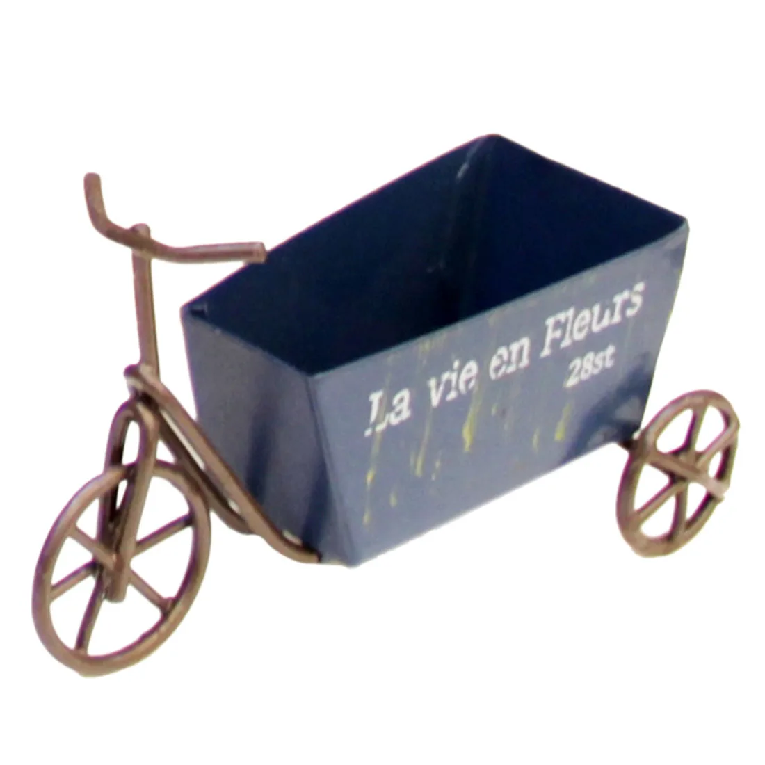 Винтажный мини трехколесный велосипед орнамент металлическая модель мотоцикла