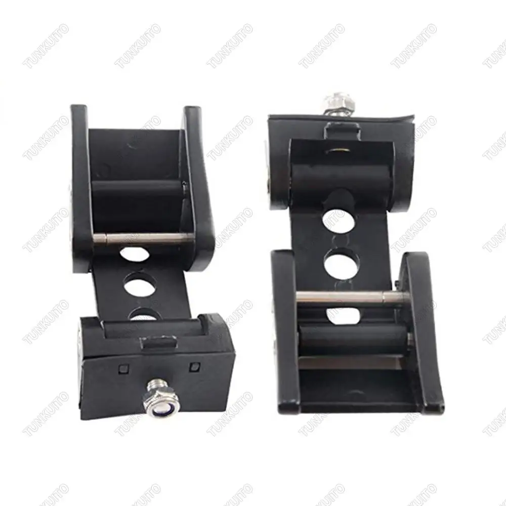 2018 for Jeep Wrangler JL Original Black Latch Locking Hood Catch Kit 2007-2018 JK | Автомобили и мотоциклы