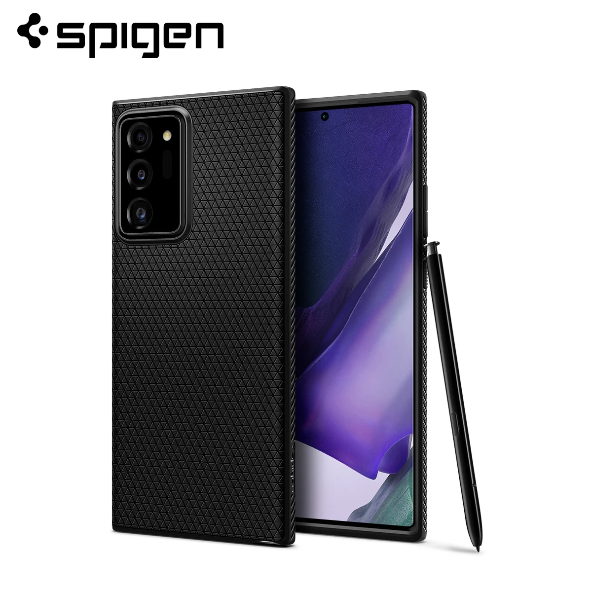 Spigen воздуха жидкости чехол для Samsung Galaxy Note 20 Ультра (6 9 &quot) (матовый черный)