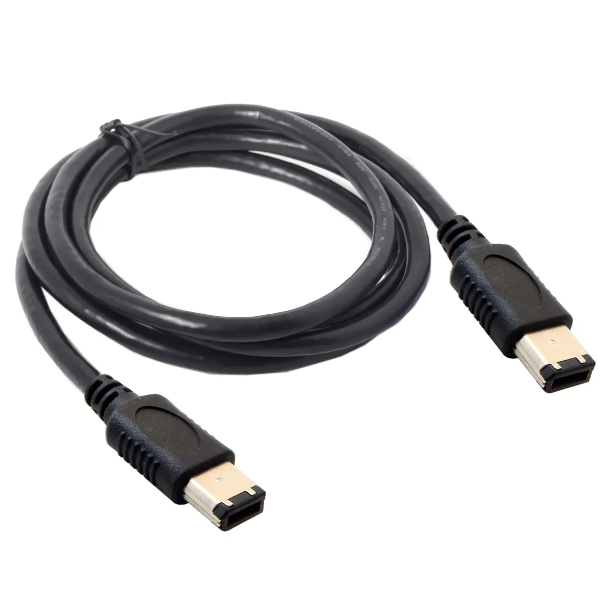 Zihan черный 6 P Firewire 400 iLink кабель IEEE 1394a футов 1 8 м|Кабели передачи данных| |