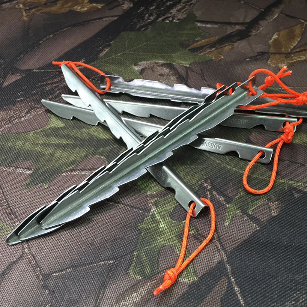 5 шт. V образный сверхмощный тент для тента колышек с веревкой снега песка