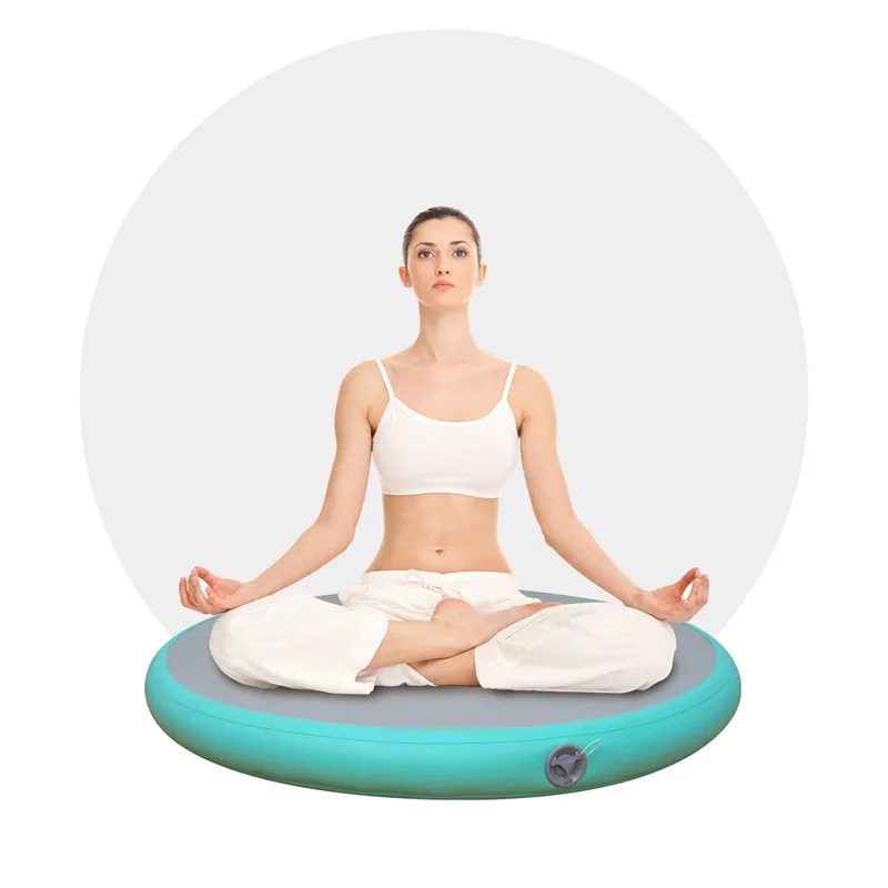 구매 미니 풍선 라운드 에어 트랙 매트 에어스팟 저렴한 원형 체조 요가 에어스팟 체조 트랙, 저렴한 가격