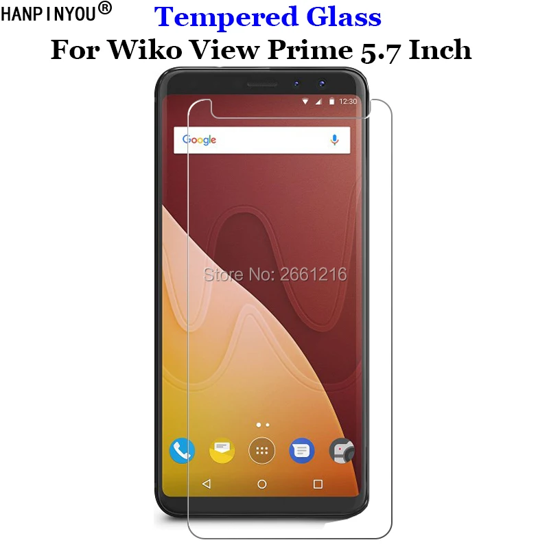 Для Wiko View Prime 5 7 &quotпереднее жесткое прозрачное закаленное стекло 9H 2.5D