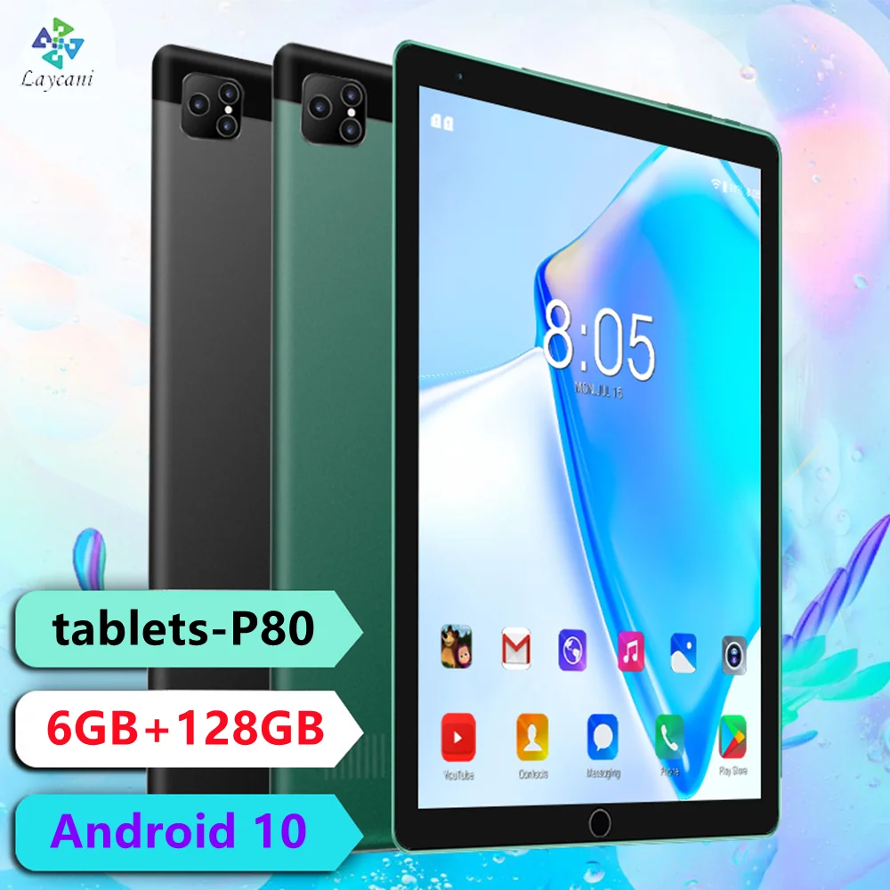 

tablette 8 inch tablet P80 TABLET GRAPHIC 6GB+128GB TABLET WITH PEN 10 Core touch screen tablet android 10.0 smartphone tablet