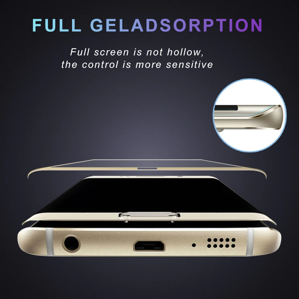 AFY 20D полностью изогнутое закаленное стекло для samsung Galaxy s6 Edge Plus S7 S8 S9 Защитная