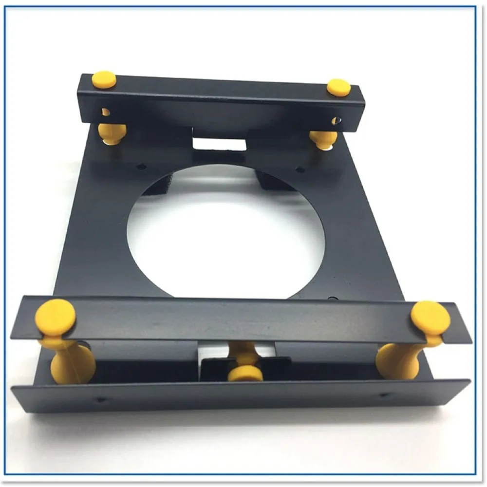 

Hard Disk Shock Absorber Bracket 3.5 Inch with Mounting Screws 3.5 HDD to 5.25 DVD ROM Bay Adapter for PC Case Accessories