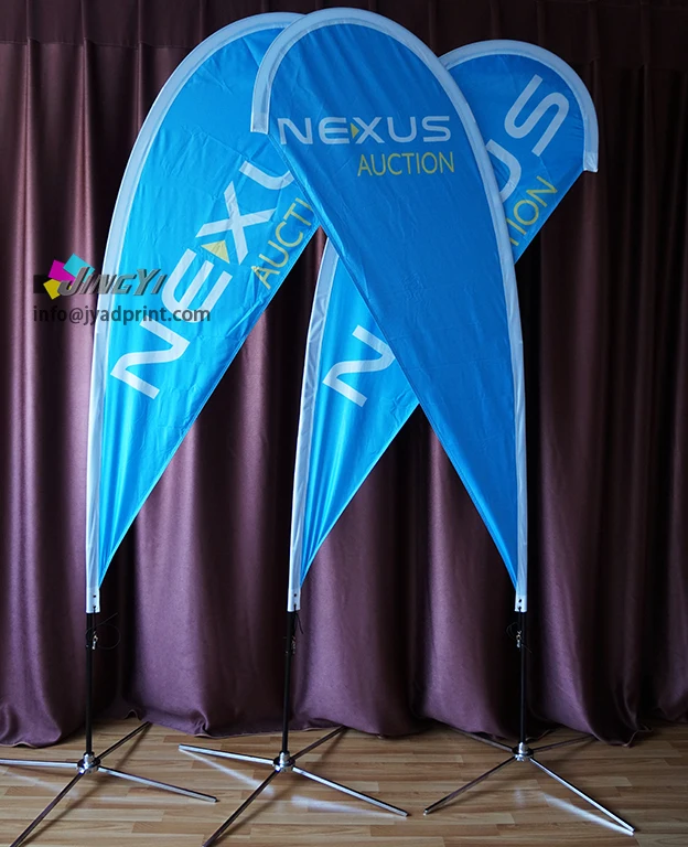 Пляжные флаги пользовательские каплевидные каплевидный баннер горячая