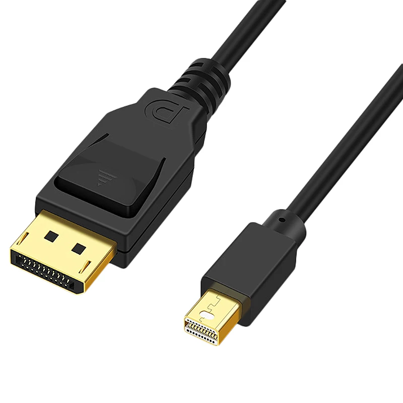 

Видеокабель VEGGIEG Mini DP к DP, мини-кабель порта дисплея Thunderbolt для порта дисплея HD для Air Pro Mini DP к DP (1,8 м