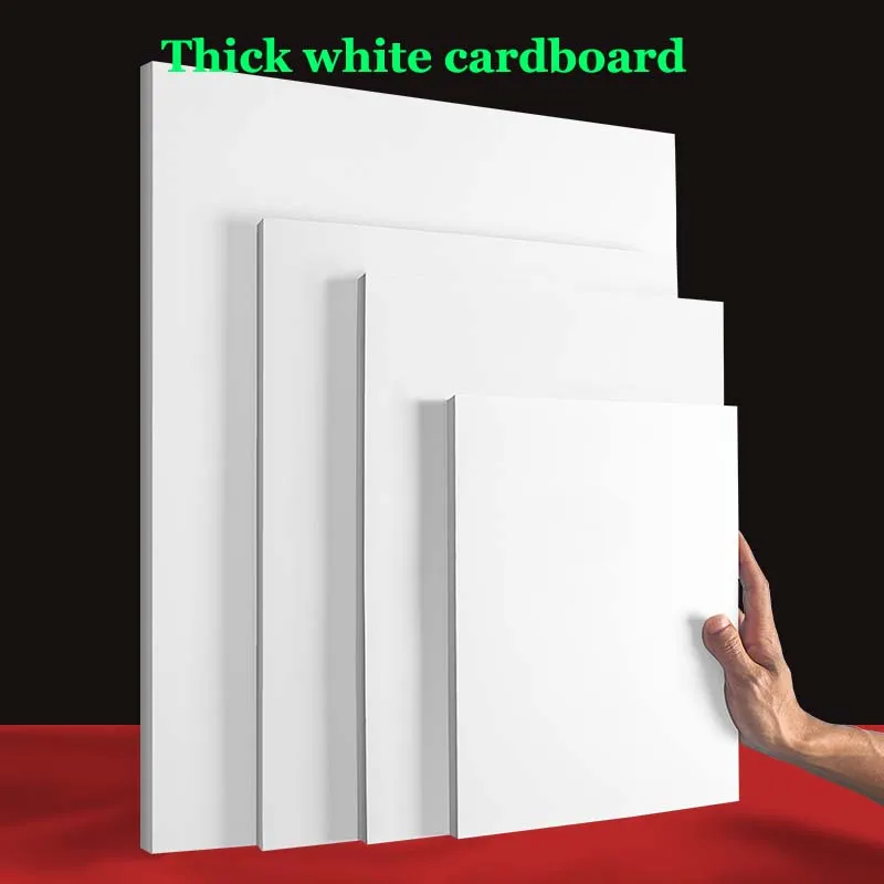 

50pcs/lot A3 A4 White Kraft Paper DIY Card Making 120g 185g 240g 300g Craft Paper Thick Paperboard Cardboard