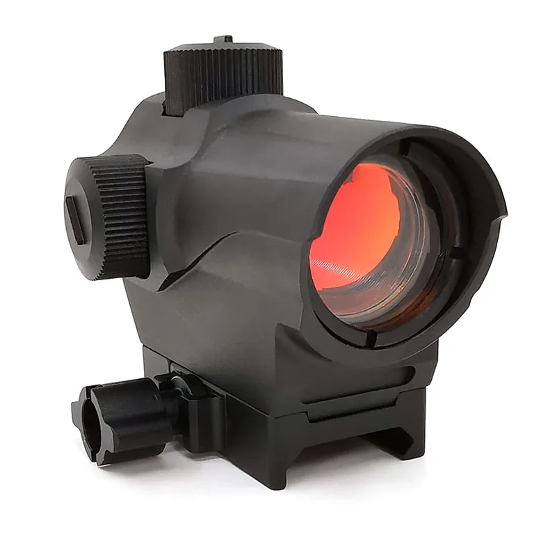 Outdoor Hunting D10 Red Dot Sight Scope Brightness Adjustable for Rifle with 20mm Riser Mount | Спорт и развлечения