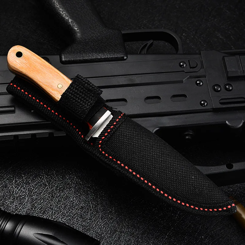 

Wilderness High Hardness Sharp Tactical Knife Outdoor Portable Small Straight Knife Wilderness Survival Mini Knife