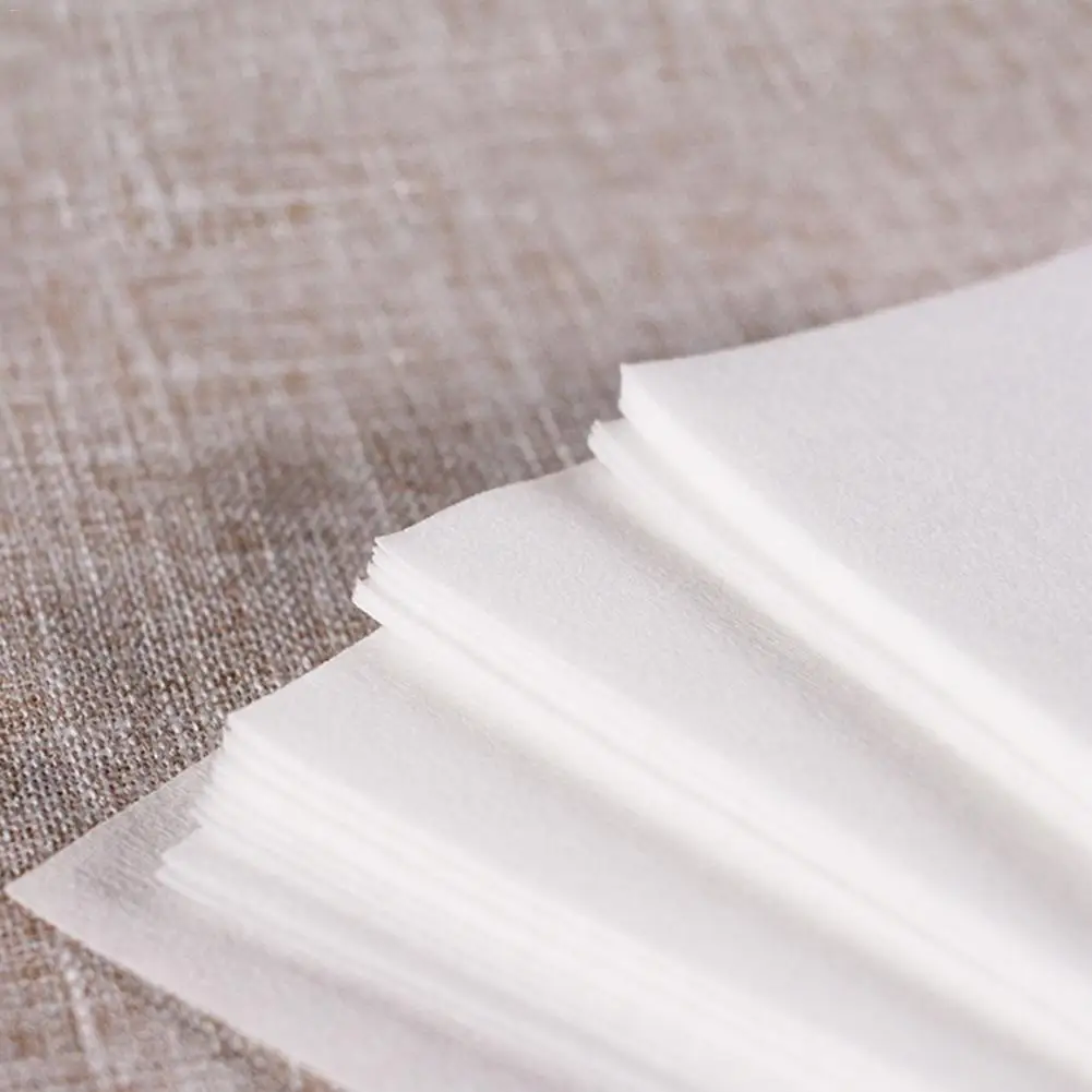 200 шт. Удобная БЫСТРОРАЗЪЕМНАЯ лента для волос восковая Нетканая Восковая бумага