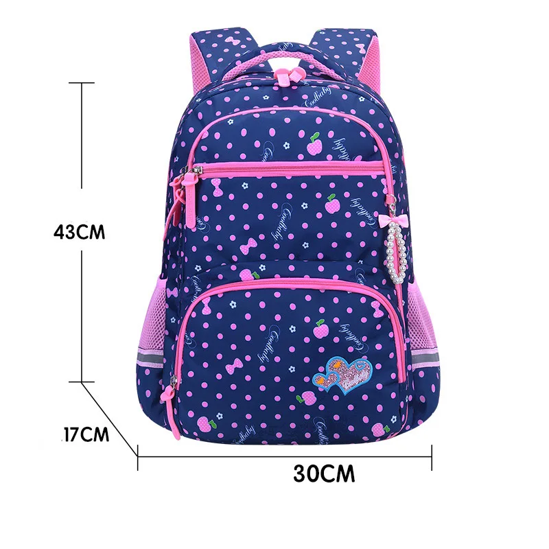 New School Bag For Primary School Students 1-6 Grade Girls Bag Princess Large-Capacity Backpack Orthopedic Children's school bag