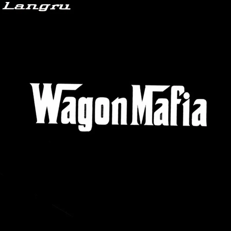 Наклейка на автомобиль Langru Wagon Mafia классная жесткая наклейка автомобильные