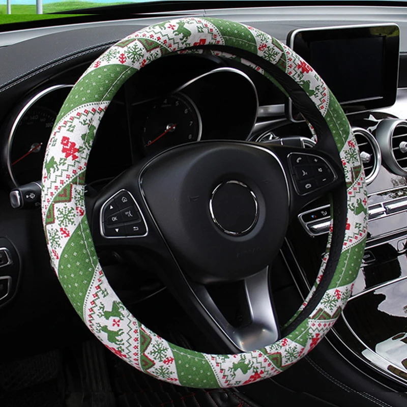 

Универсальный стиль автомобиля чехол на руль автомобиля чехлы на руль подходящие летние льняные автомобильные аксессуары