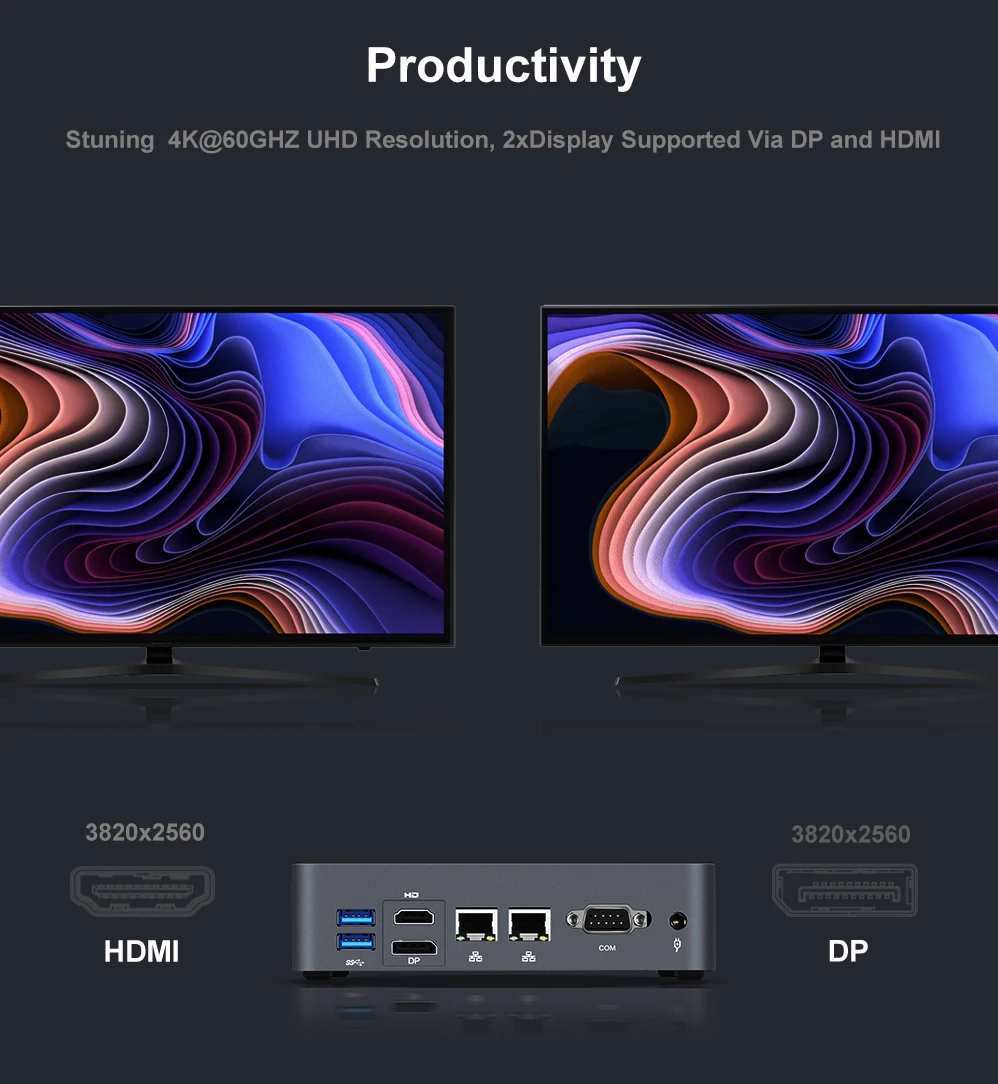 

mini pc i7 10510U i5 10210U Nvme SSD Windows 10 with Wifi 6 gaming desktop computer HTPC Dual Ram max 64GB
