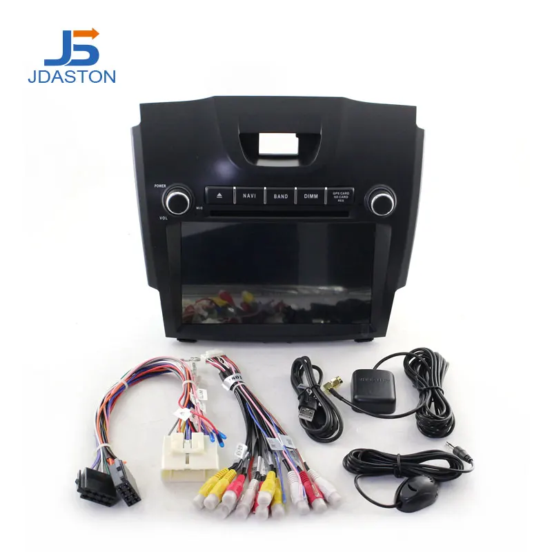 JDASTON 2 DIN 8 дюймов Android 9,0 автомобильный dvd-плеер для Chevrolet Holden S10 TRAILBLAZER COLORADO ISUZU DMAX In-dash автомобильный gps радио