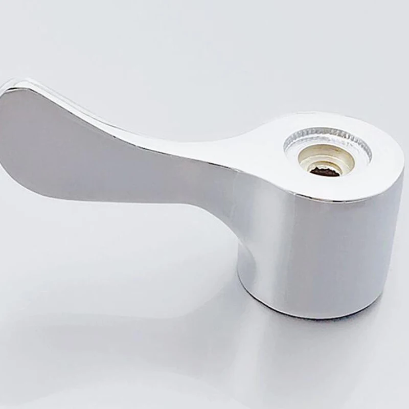 Новый квадратный хромированный смеситель для ванной комнаты переключатель