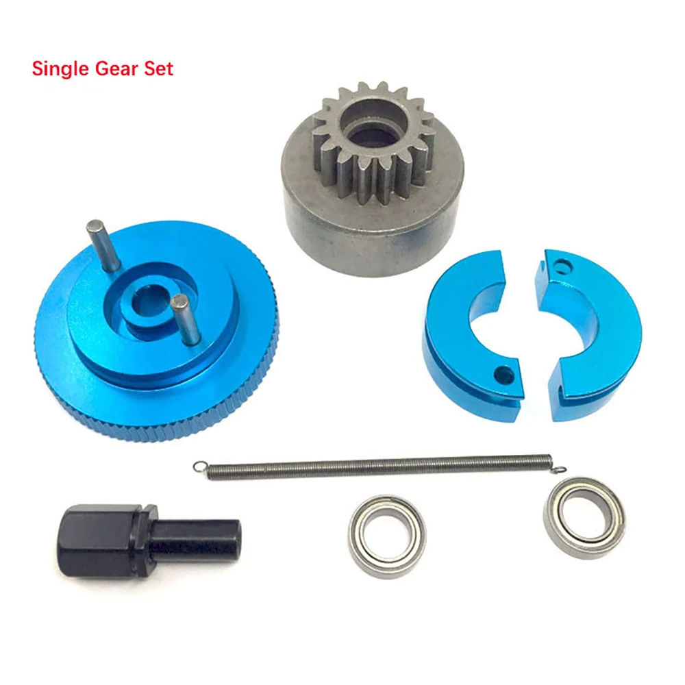 

Clutch Gear Engine Flywheel Set for RC 1/10 HSP Oil RC Truck Accessories