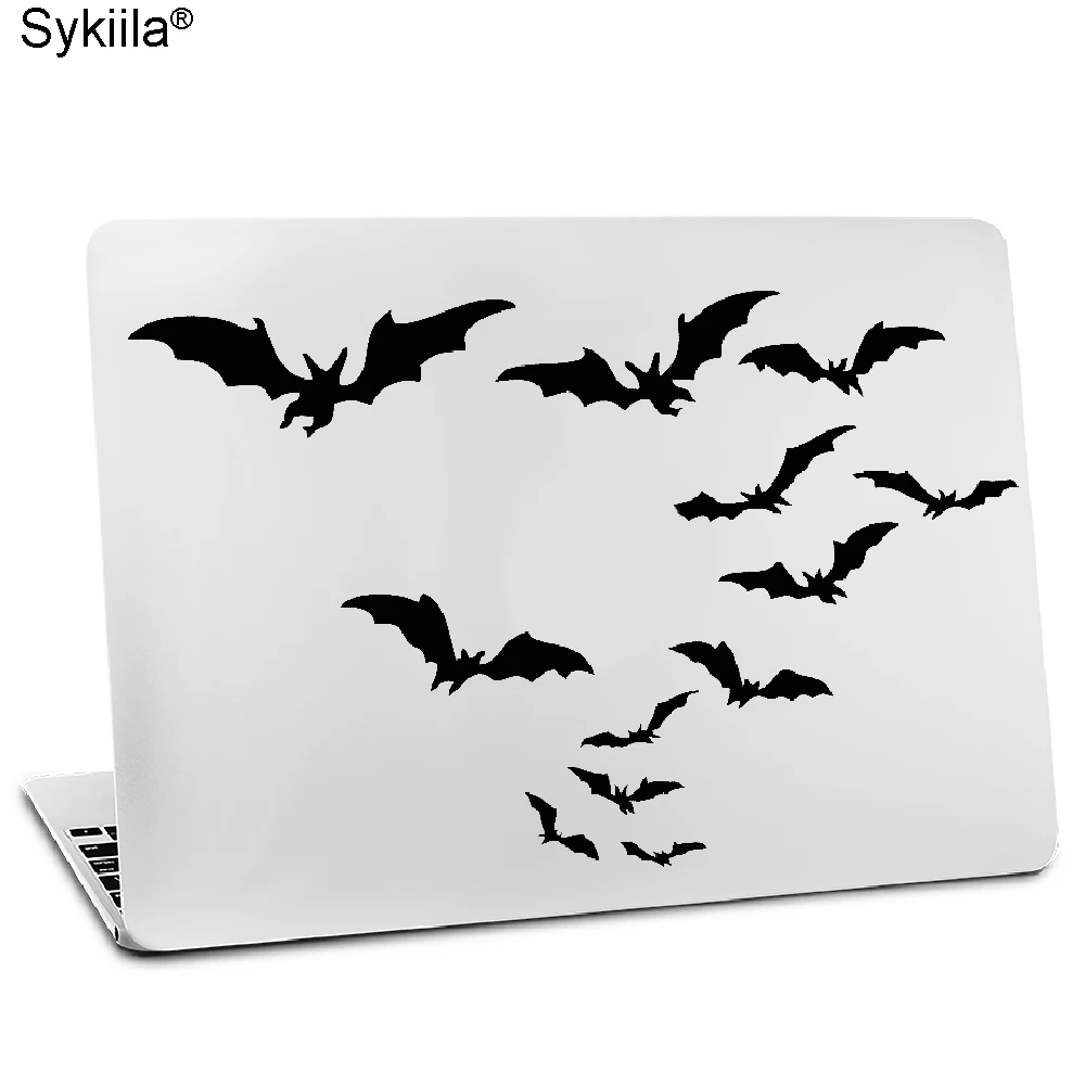 Sykiila наклейка для Macbook Air 11 12 13 Pro 13 15 16 17 виниловая наклейка на стену для ноутбука черная наклейка Карта мира Земля камера Горный Лев