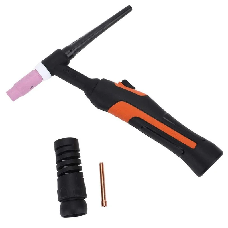 

TIG-26 TIG Welding Set, Head Welding Torch+Ceramic Nozzle+Collet+Collet Body,Air Cooling Without Valve(TIG-26)