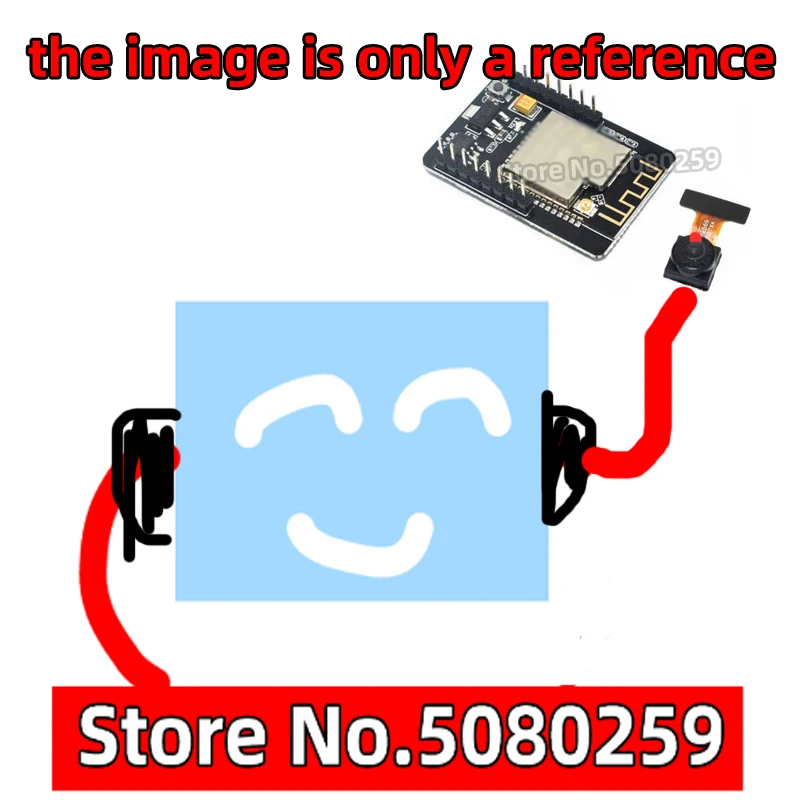 

5/3/1PCS ESP32-CAM development board test board WiFi+Bluetooth module ESP32 serial port with OV2640 camera