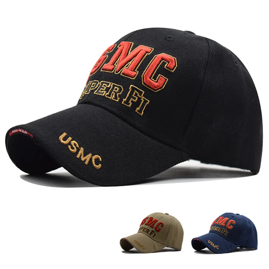 Новое поступление морской пехоты США Тактический Бейсбол Кепки Для мужчин кепка