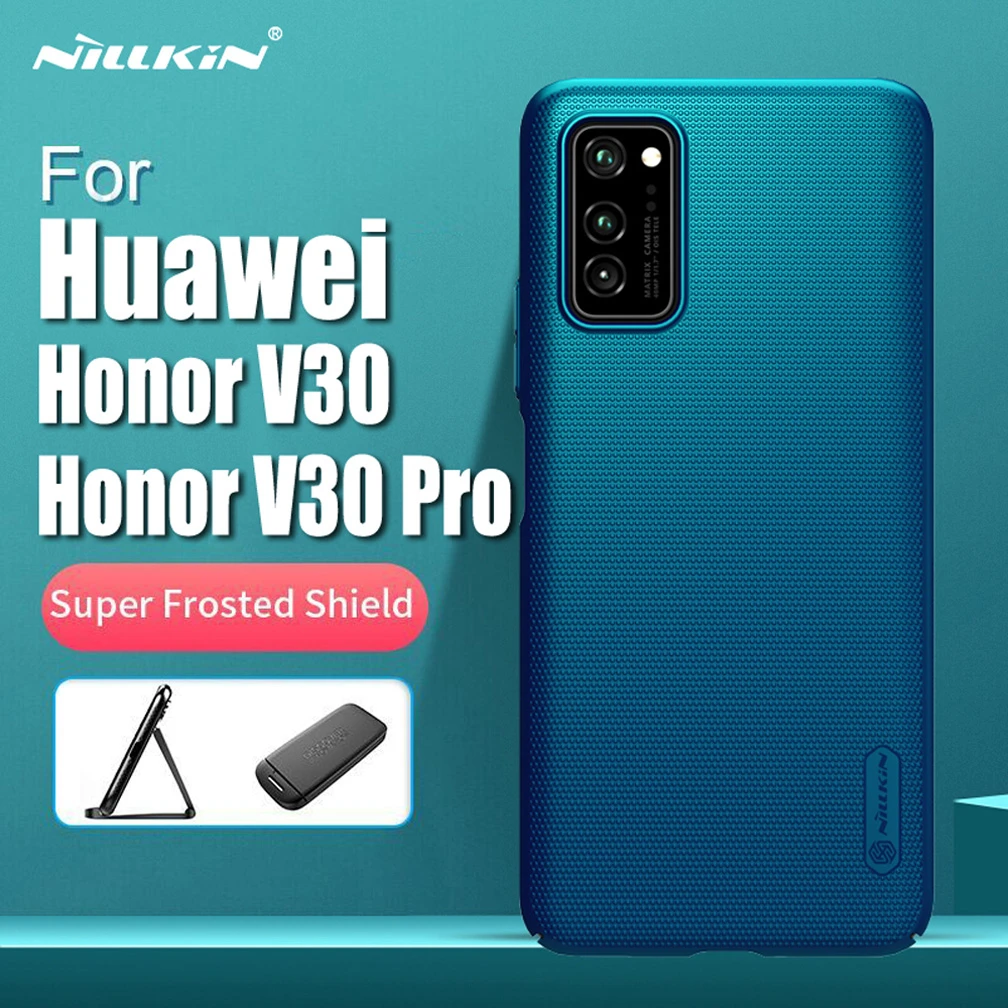 Чехол для Huawei Honor V30 Nillkin Super Frosted Shield Hard PC Back Cover Protector Case For Pro|Бамперы| |