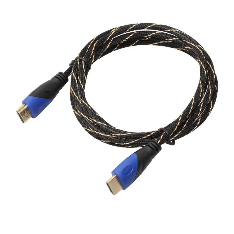 Новый Плетеный HDMI-совместимый кабель TALLOYSEED 10 м/15 м позолоченное соединение V1.4 AV