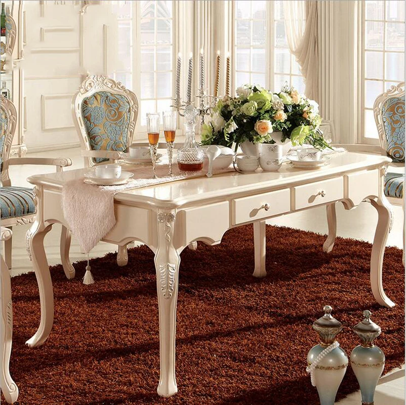 Современный итальянский обеденный стол роскошный из массива дерева 100% в