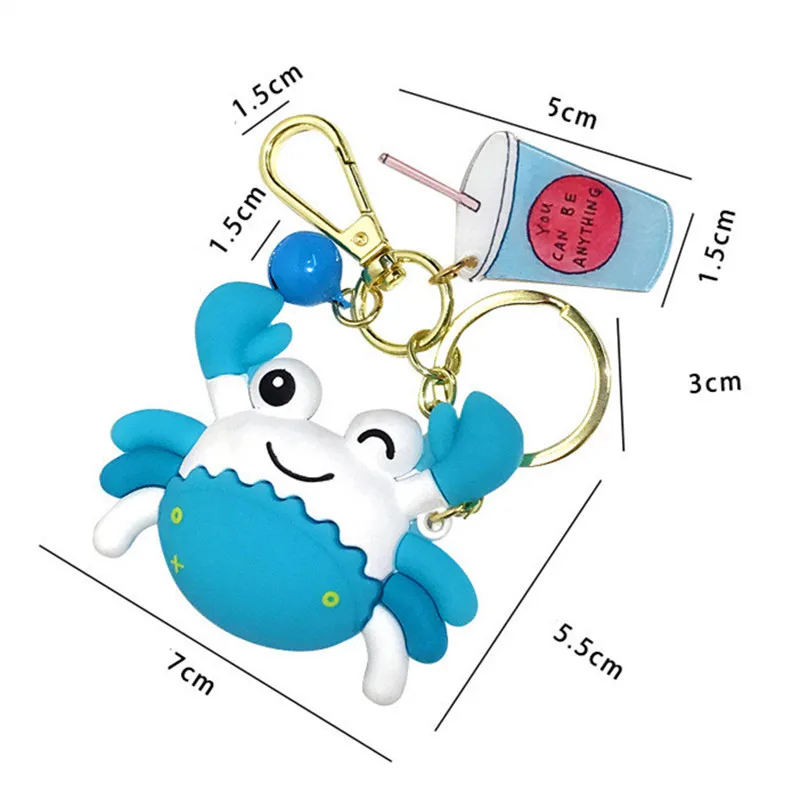 Стильная футболка с изображением персонажей видеоигр краб брелок милый брелки