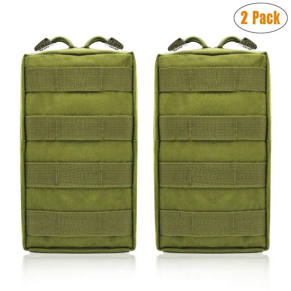 Военная Тактическая Сумка Molle аксессуар сумка армейская тренировочная уличная охотничья походная износостойкая дорожная сумка для инструментов - Color: Only 2 Army Green