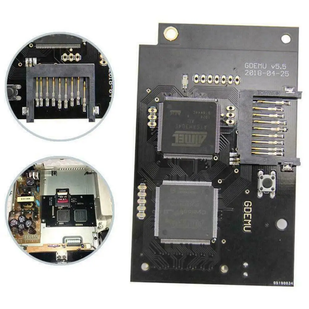Drive Board GDEMU Optical Simulation GDI Dreamcast V5.5 DC Console For SEGA Game CDI K6C9 |