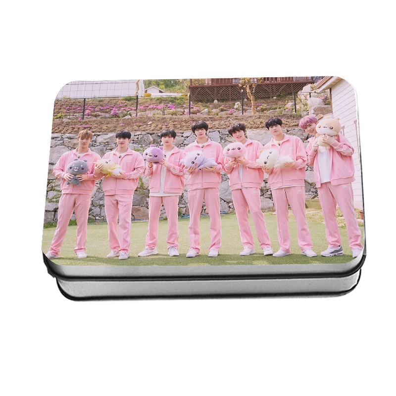 Kpop MONSTA X &ltTWOTUCKGOM&gt Polaroid Photo Lomo Card Fashion K POP Fans Gifts металлическая коробка 40 шт./кор.