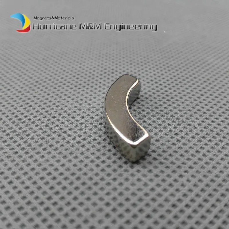 NdFeB дуговой сегмент OD35xID25x90degx4.5 мм 1,3" N42 двигатель магнит для генератора ветряной турбины Неодимовый магнитный ротор 8 шт