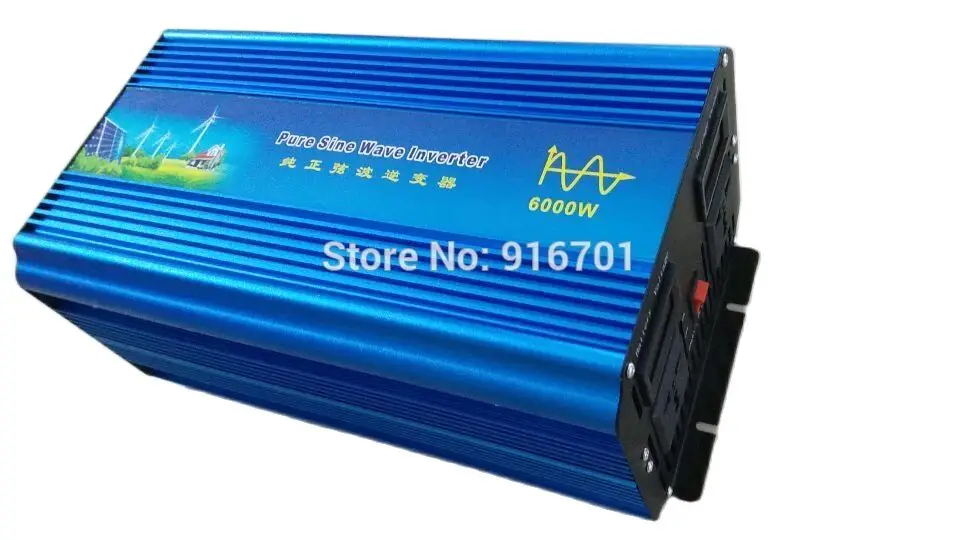 Off Grid 6000W Pure Sine Wave peak power 12000W DC 36V TO AC 110V 60HZ inverter | Обустройство дома