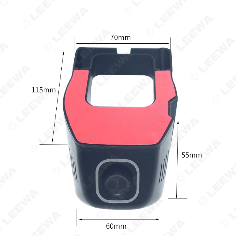 Автомобильный цифровой видеорегистратор LEEWA HD фронтальная USB камера DVR для