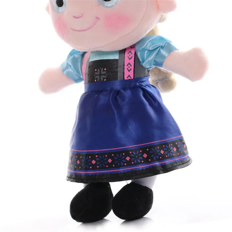 

30cm Disney Frozen Princess Anna Elsa Stuffed Doll Childhood Soft Plush Toy Doll For Kids Gift