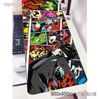 Коврик для мыши persona 5, большой коврик для запястья, 90x40 см, для ноутбука, игровой коврик для мыши