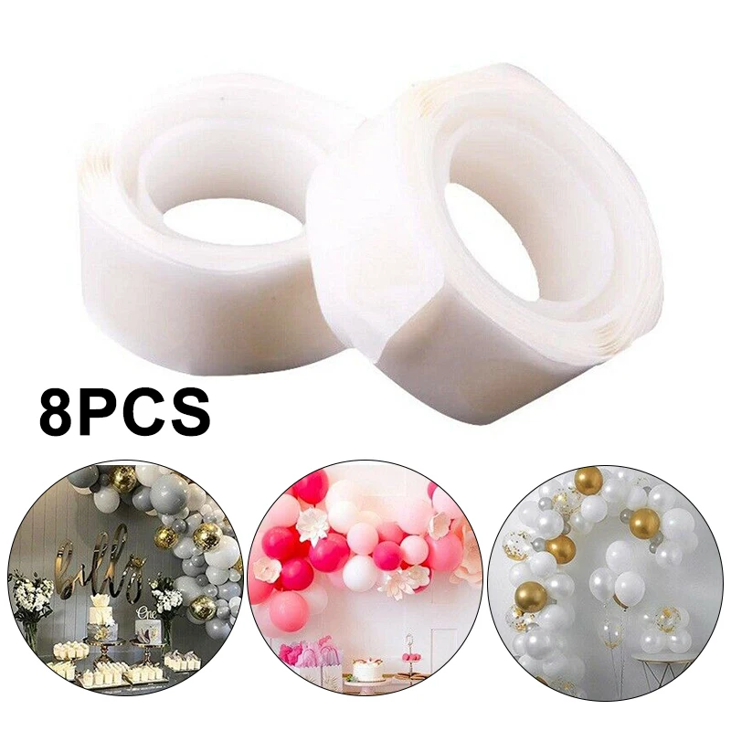 8 шт. рулонов клей точка 15 мм лента для воздушные шары съемное клеящее средство