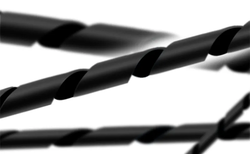 Спиральный PE гибкий шнур для домашнего кинотеатра черный белый | Компьютеры и