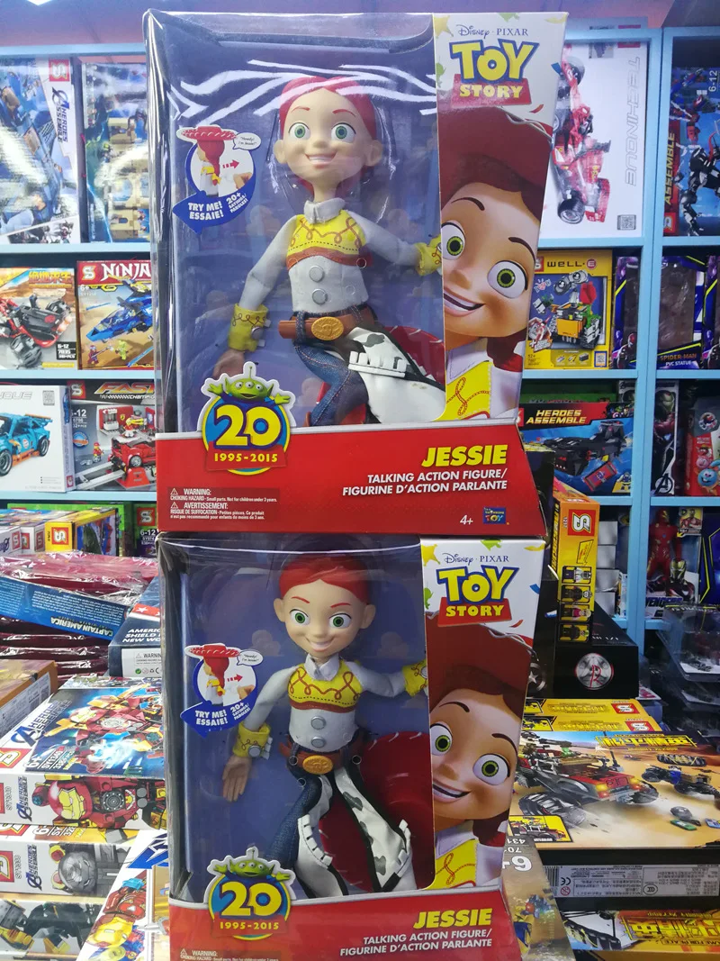 Disney Toy Story M мобилизует юбилей ковбой шериф Вуди Джесси тянет линию чтобы говорить