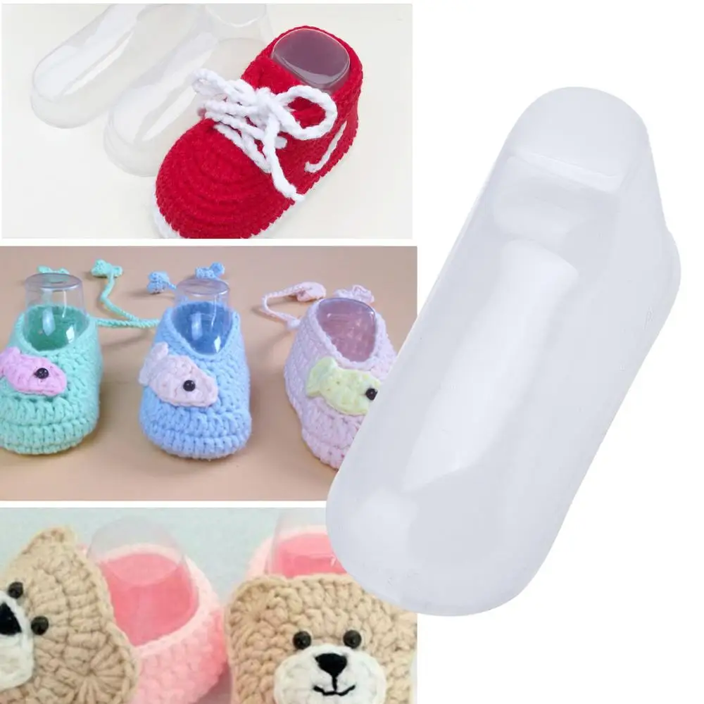 Прозрачные пластиковые детские ботиночки для малышей носки обувь поддерживает